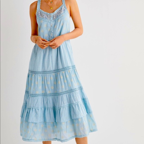 Anthropologie Dresses & Skirts - NWT Anthropologie // blue maxi dress